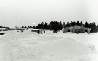 Tschaikowski, VO im Wohnlager, Januar 1985, Sonnenaufgang 10:30